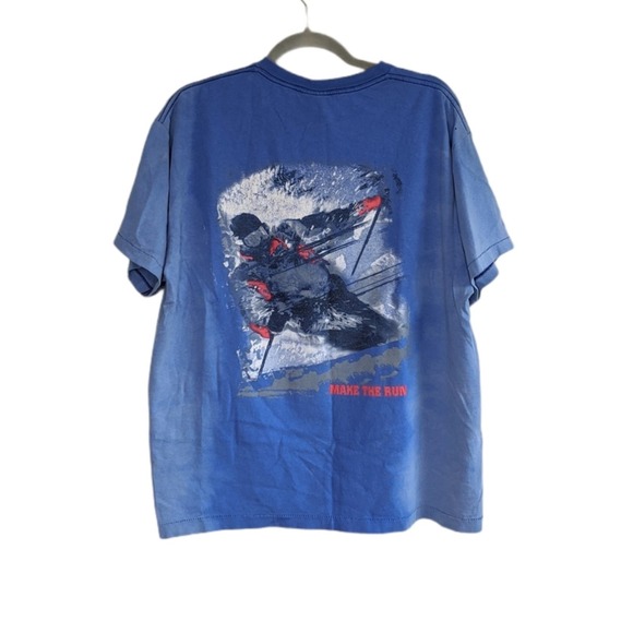 VTG Marlboro Compass Distressed Faded Bleach Shirt - Picture 1 of 7